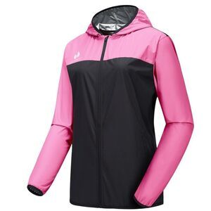 HOTSUIT Sauna Suit Women Weight Loss Gym Sweat Suits Workout Jacket Pink Medium